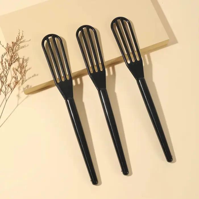 Ensemble d'outils de coiffure manuels en plastique pour coiffeur, mélange de embaupour cheveux, coul
