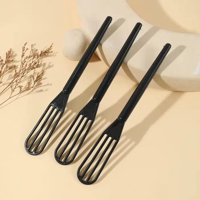 Ensemble d'outils de coiffure manuels en plastique pour coiffeur, mélange de embaupour cheveux, coul