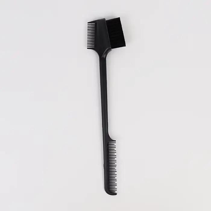 1 brosse à cheveux antistatique en plastique, contrôle à trois côtés, brosse de teinture pour cheveu