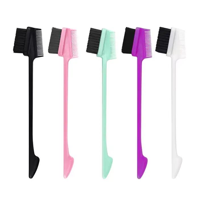 Peigne à bord double face, brosse à cheveux, accessoires professionnels de salon, outil de coiffure 