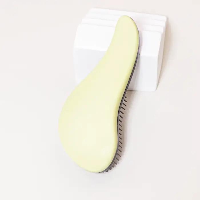 Brosse démêlante antistatique massante, brosse de douche pour cheveux bouclés et mouillés, outil de 