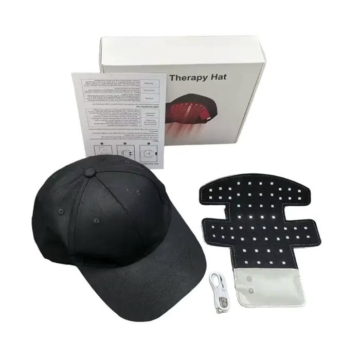 Casque de luminothérapie LED rouge pour la croissance des cheveux, chapeau laser à diodes pour la re