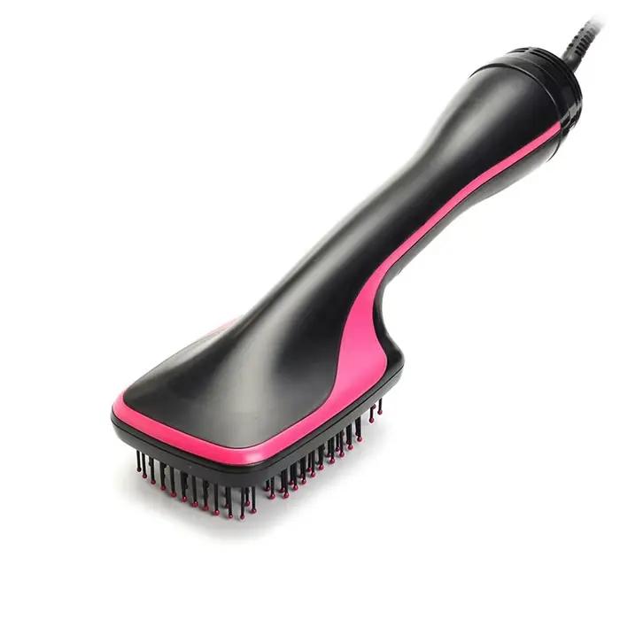 Brosse soufflante à air chaud, peigne lissant, outil de coiffage pour femmes, brosse sèche-cheveux p