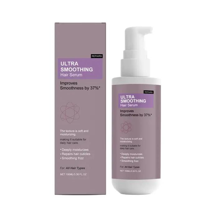 Sérum lissant pour cheveux - Formule hydratante douce pour des cheveux sans frisottis, légers et raf