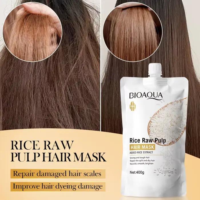 Masque capillaire à la kératine magique