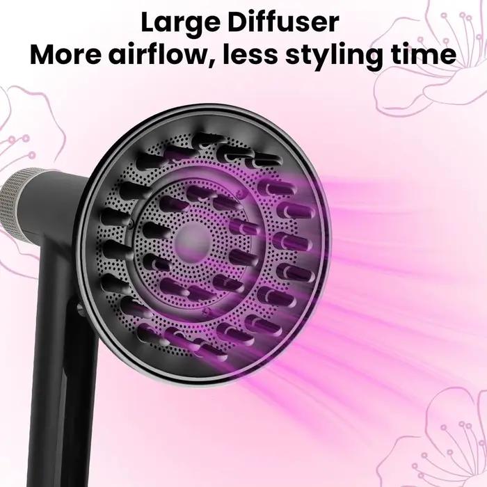 Diffuseur de sèche-cheveux grand format 6 pouces pour SpeedStyle