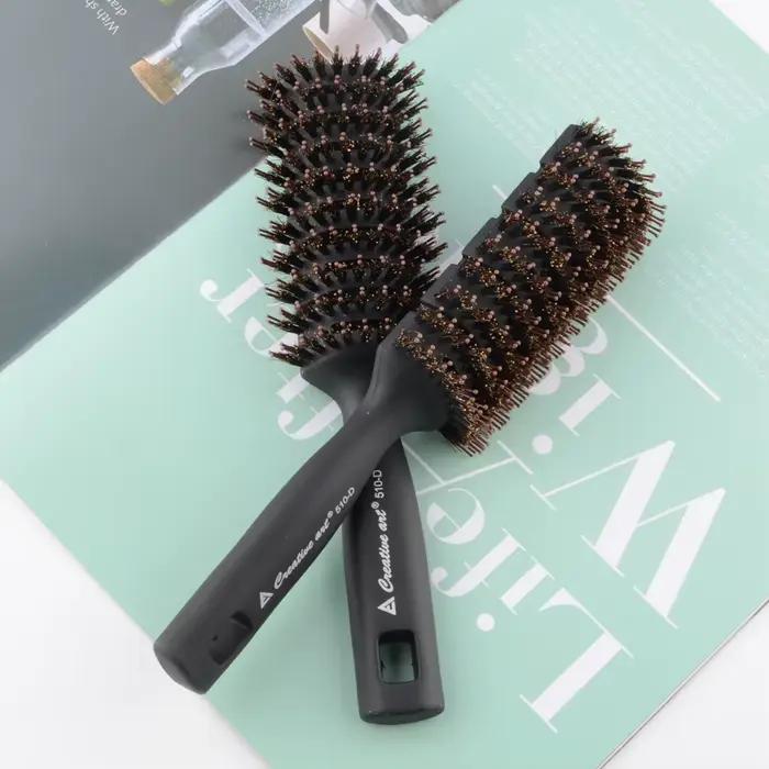 Brosse à cheveux démêlante noire