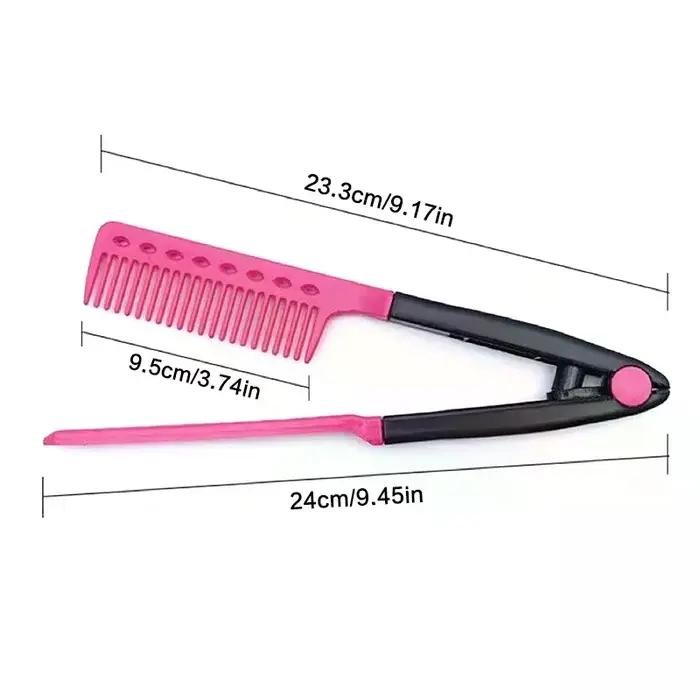 Brosse à lisser les cheveux de Type V