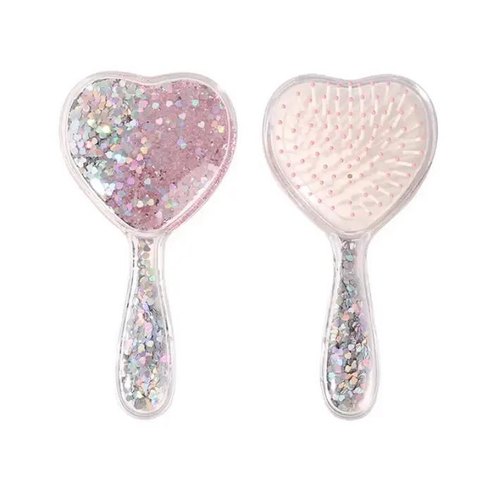L'amour Air-Coussin Peigne Belle Fille Paillettes Peigne À Cheveux Scalp Massage Airbag Peigne Nouveau Style