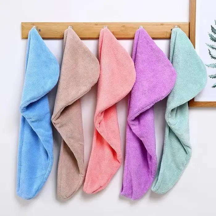 Serviette magique en microfibre pour cheveux