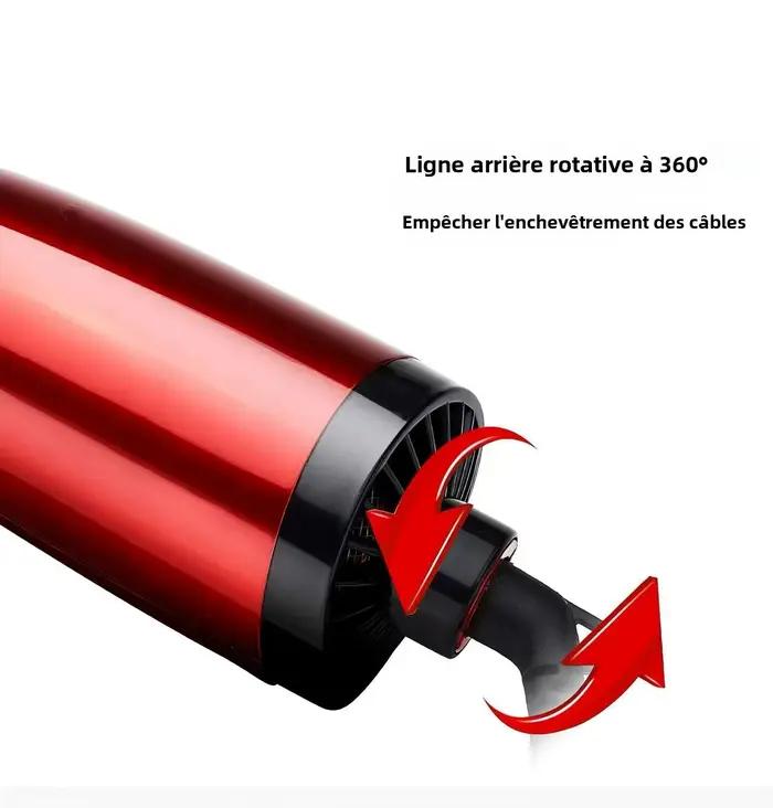 Fer à boucler automatique rotatif pour des boucles volumineuses et moelleuses