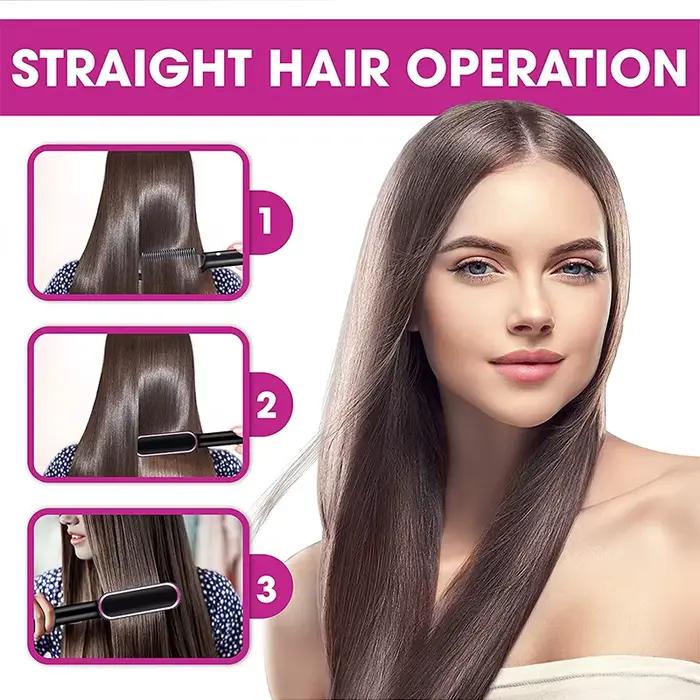 Peigne à lisser et à friser métropolitain à usage touristique