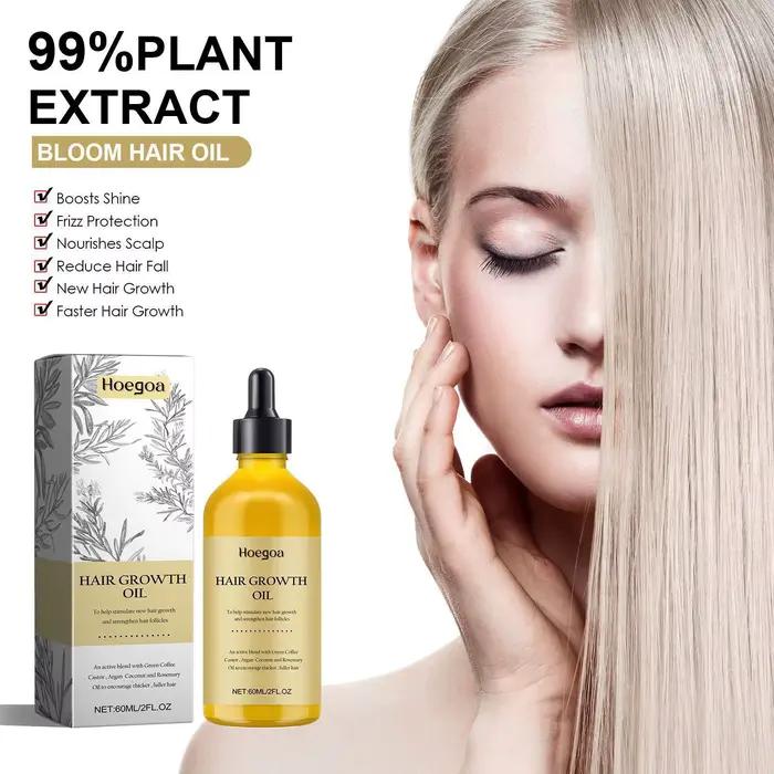 Huile essentielle de romarin pour cheveux denses