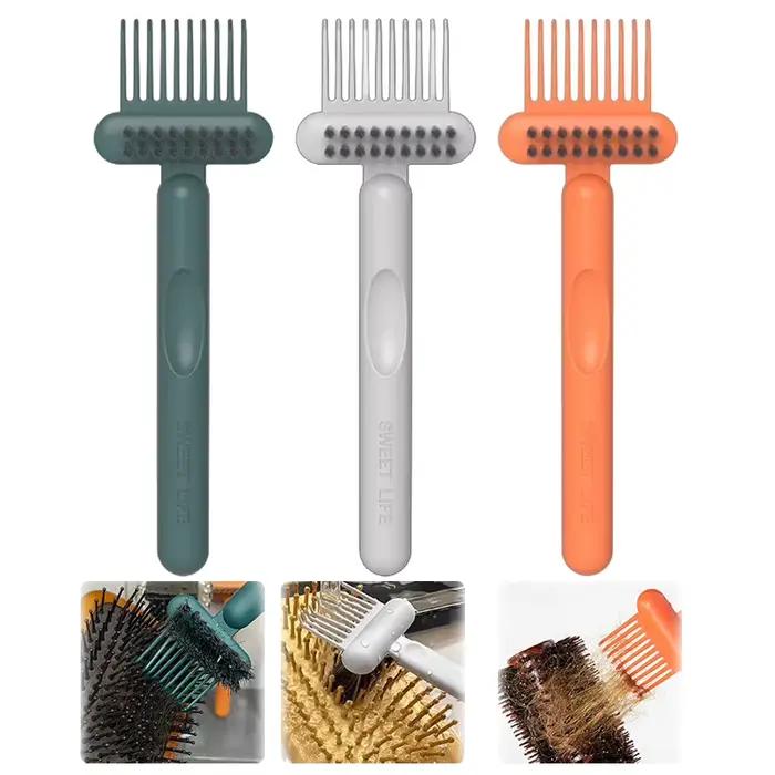 Outil de nettoyage de brosse à cheveux 2 en 1