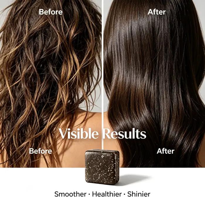 Barre de shampoing au romarin pour la croissance des cheveux Shampooing solide naturel avec huile