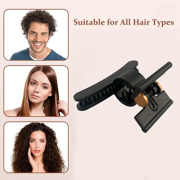 Pinces à cheveux professionnelles pour sèche-cheveux et fer à friser