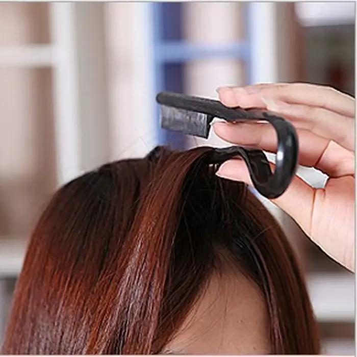 Peigne en V pour cheveux