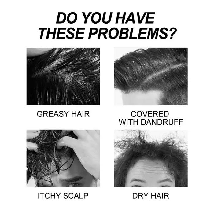 Shampoing au collagène anti-pelliculaire