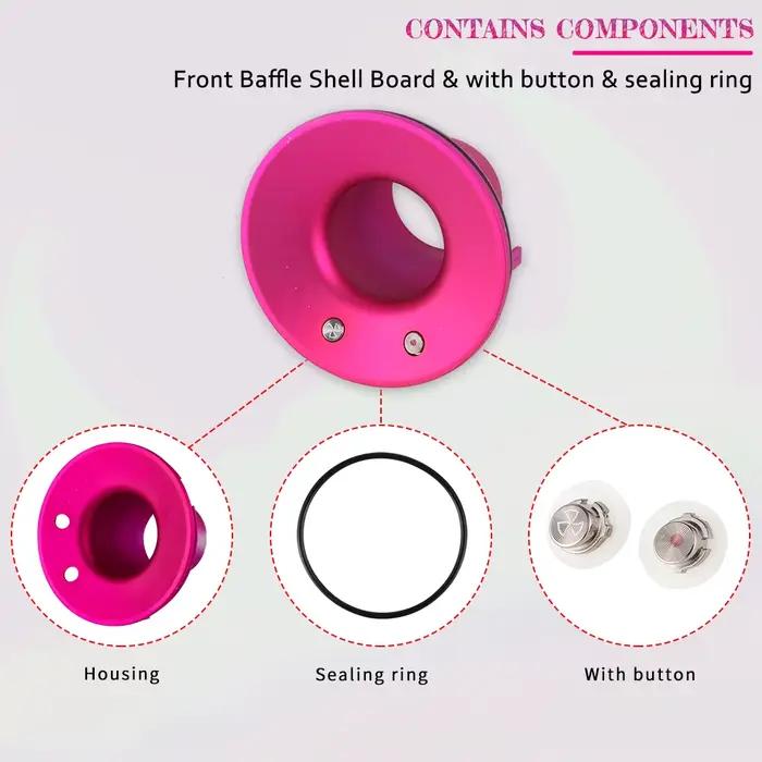 Coque de déflecteur avant pour sèche-cheveux Dyson