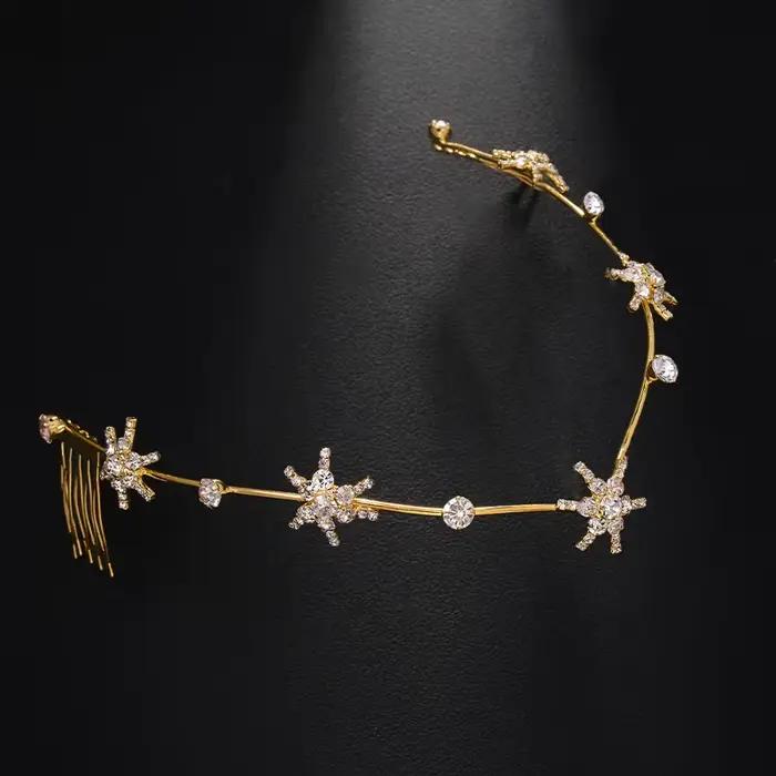 1 morceau d'accessoire pour cheveux Constellation Star adapté à toutes les saisons