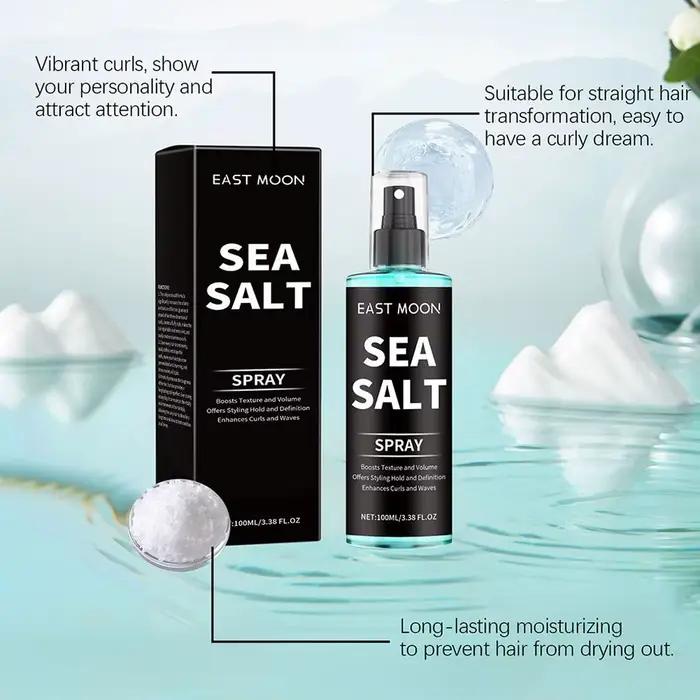 Spray Bouclant au Sel Marin 100ml pour Cheveux
