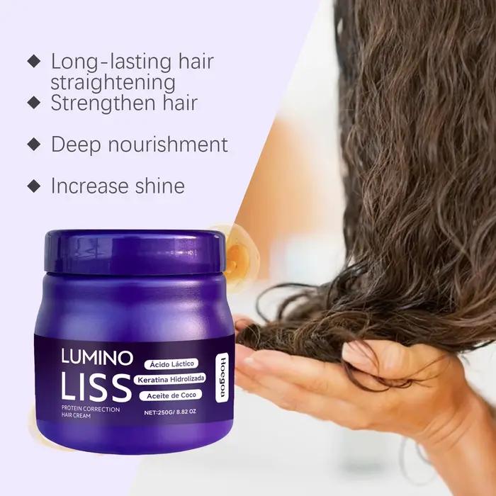 Masque capillaire lissant à la kératine