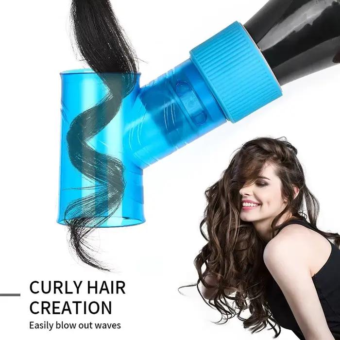 WANMEI bricolage 1 pièces bouclés sèche-cheveux diffuseur Salon magique rouleau de cheveux capuchon de séchage