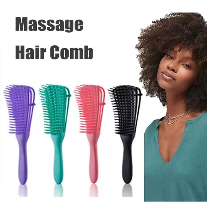 Peigne à cheveux brosse démêlante Massage du cuir chevelu
