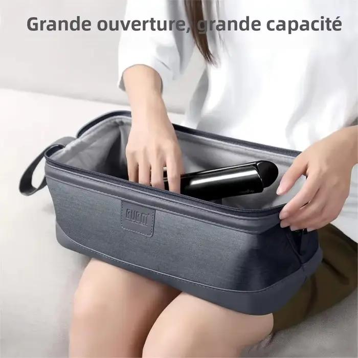 Sac de rangement pour sèche-cheveux, sac de rangement portable anti-poussière pour Dyson, sac de voyage pour la protection du sèche-cheveux