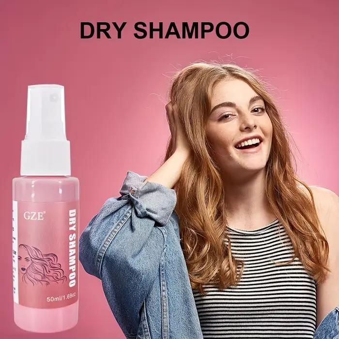 GZE DRY SHAMPOO absorbe instantanément l'huile dans les cheveux contrôle