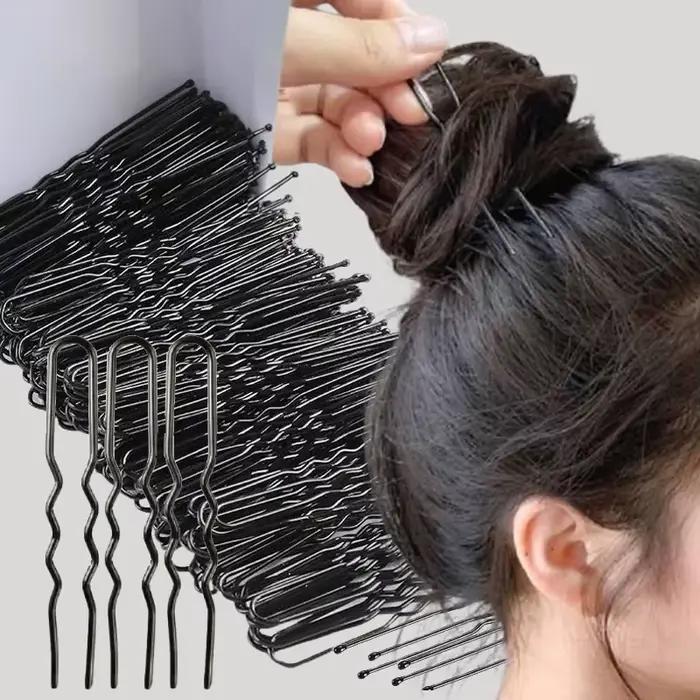 Pinces à cheveux ondulées en forme de U 5/6/7cm