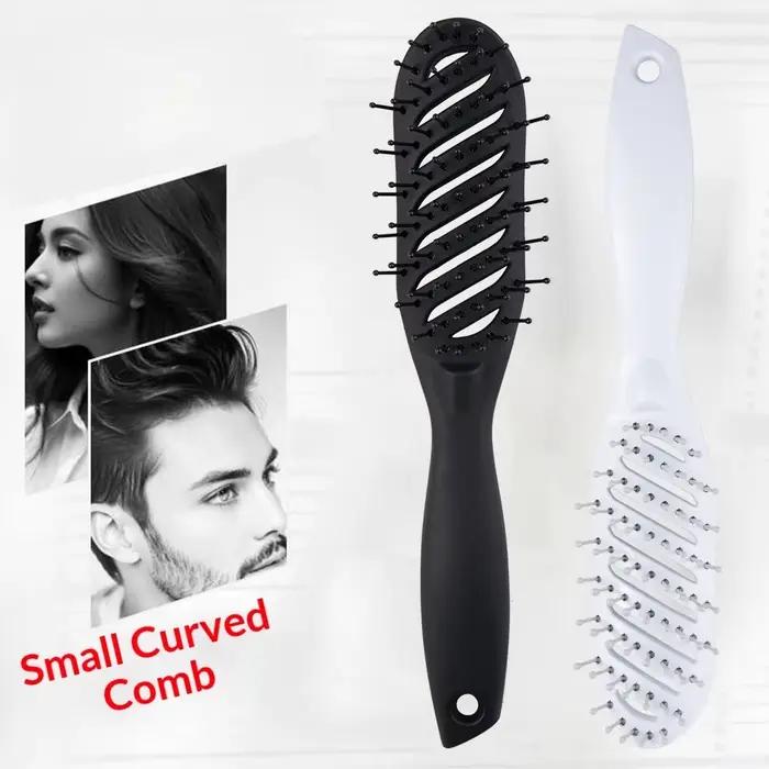 1 pièce Brosse à cheveux courbée ventilée pour le séchage