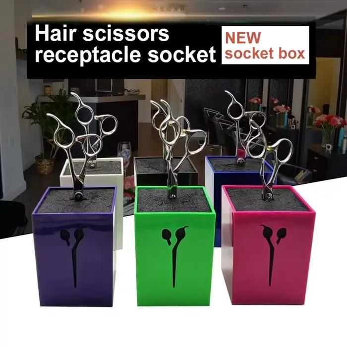 Boîte de ciseaux de coiffure professionnelle pour Salon de coiffure