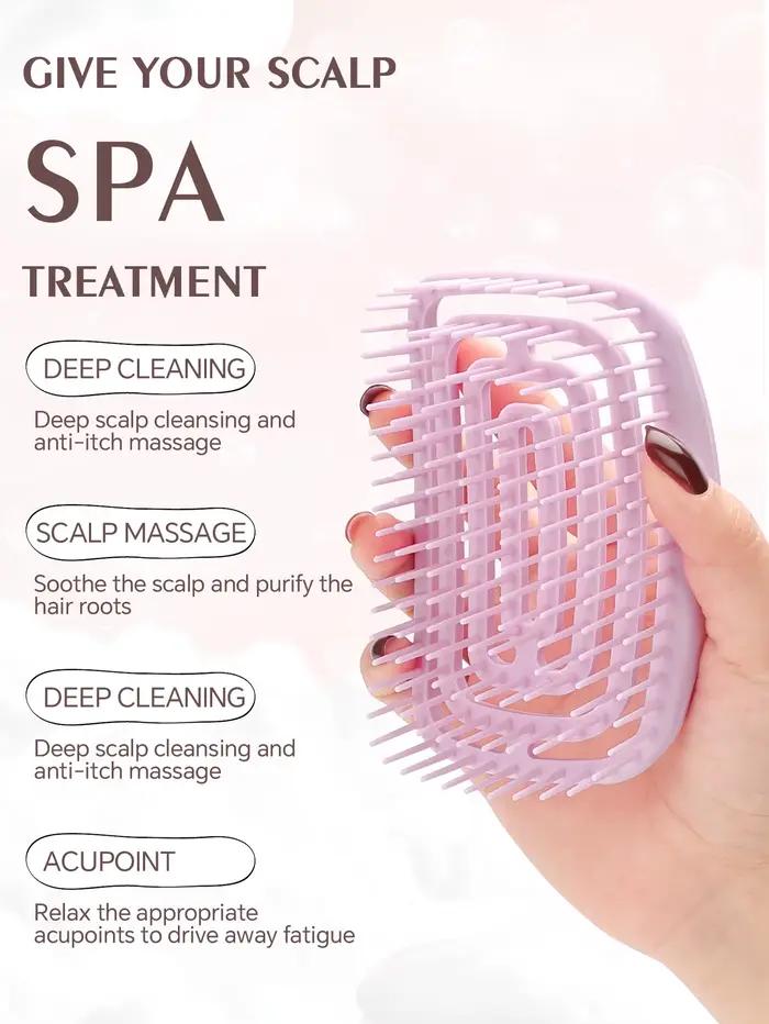 Peigne de massage du cuir chevelu pour femmes