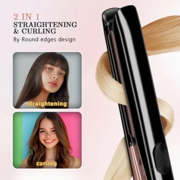 Lisseur de cheveux 2 en 1