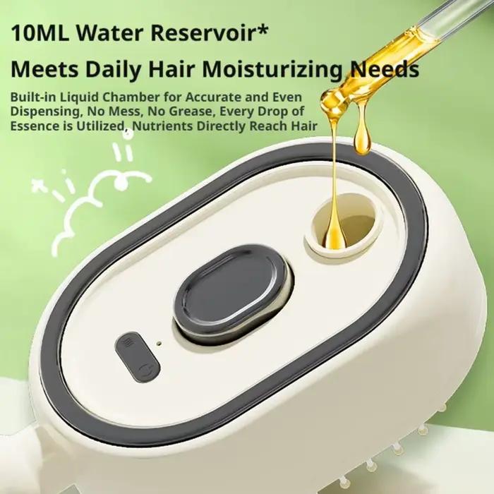 Brosse à vapeur électrique avec pulvérisation d'eau