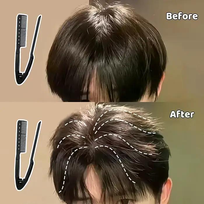 Brosse à lisser les cheveux de Type V