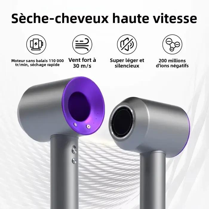 Nouveauté : Sèche-cheveux sans lame amélioré | Moteur turbo haute vitesse | Version Pro