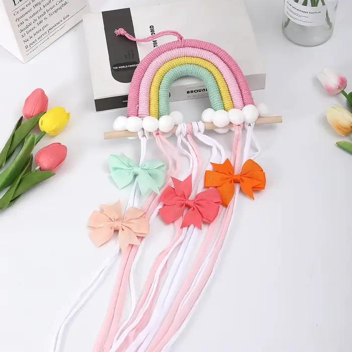 Support de rangement suspendu pour accessoires de cheveux