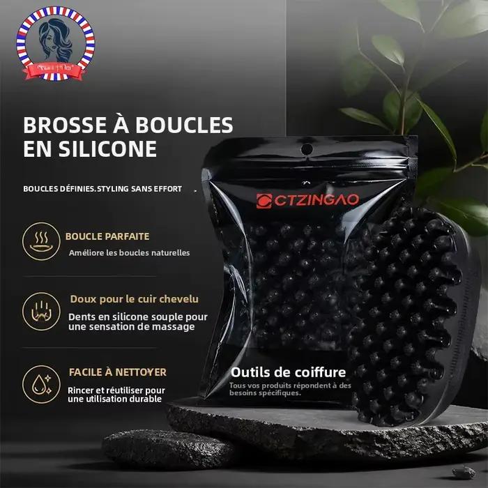 Brosse à cheveux en silicone Magic Twist