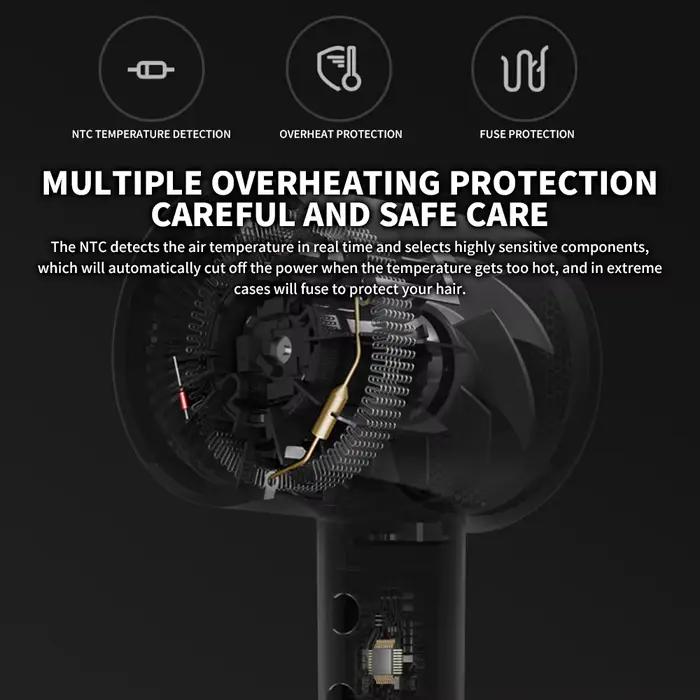 XIAOMI MIJIA-Sèche-cheveux électrique Mi Ionic H300