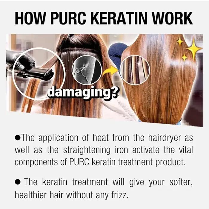 KerBrian-Traitement lissant pour cheveux bouclés et crépus