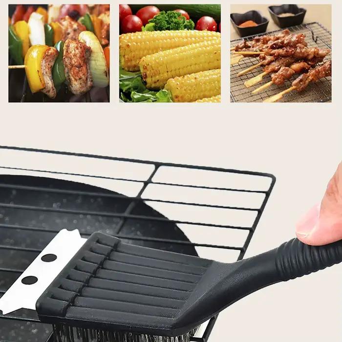 Brosse de cuisson en fil d'acier inoxydable