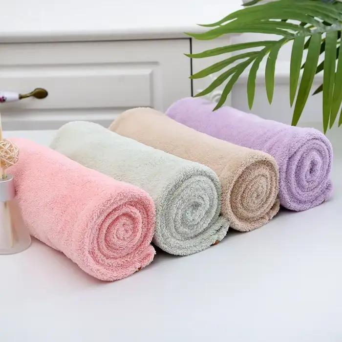Serviette magique en microfibre pour cheveux
