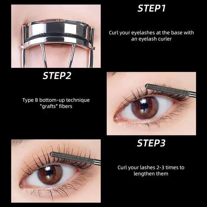 Mascara à cils en fer métallique