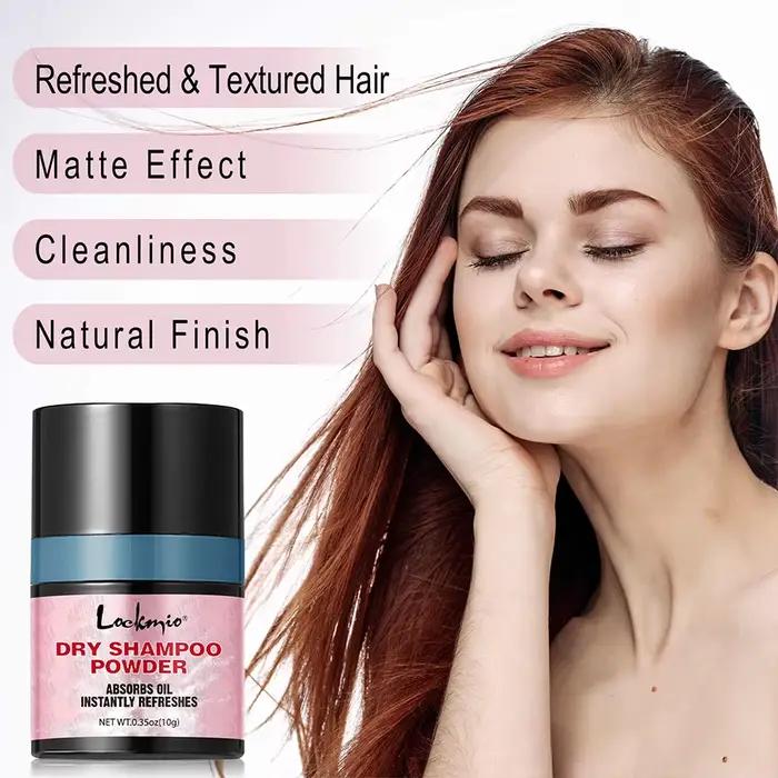 Lockmio-Shampoing sec en poudre volume instantané