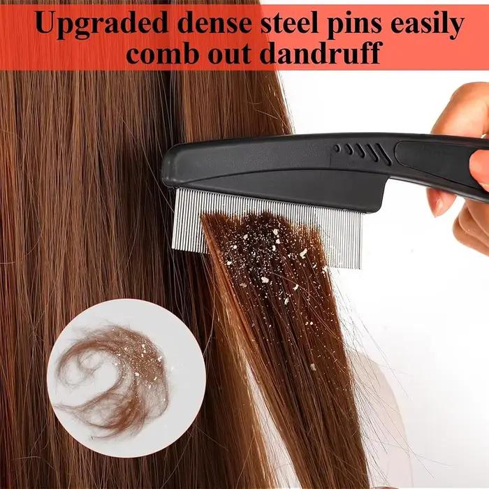 Peigne anti-pelliculaire et pour psoriasis du cuir chevelu