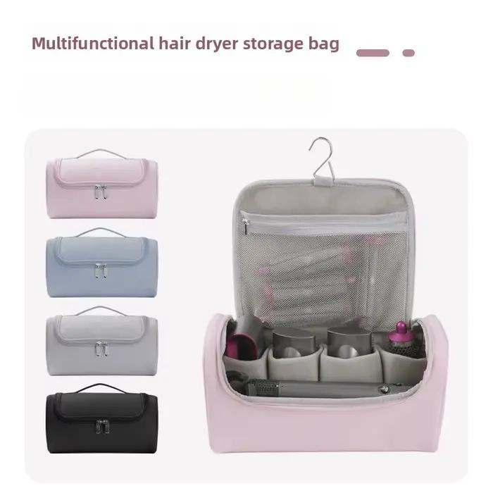 Sac de rangement pour sèche-cheveux de grande capacité