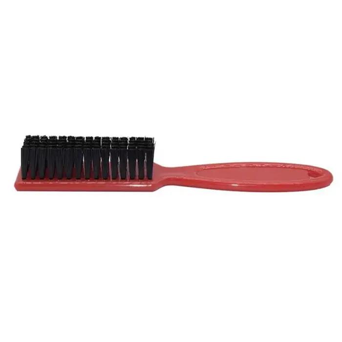 Brosse à Barbe Noire Professionnelle en Forme de Tête d'Huile