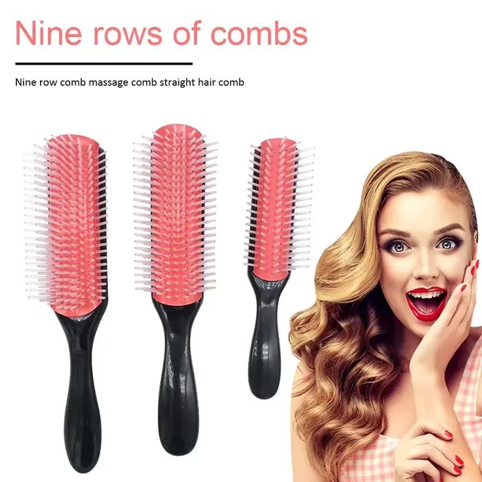 Denman – brosse à cheveux démêlante à 9 rangées